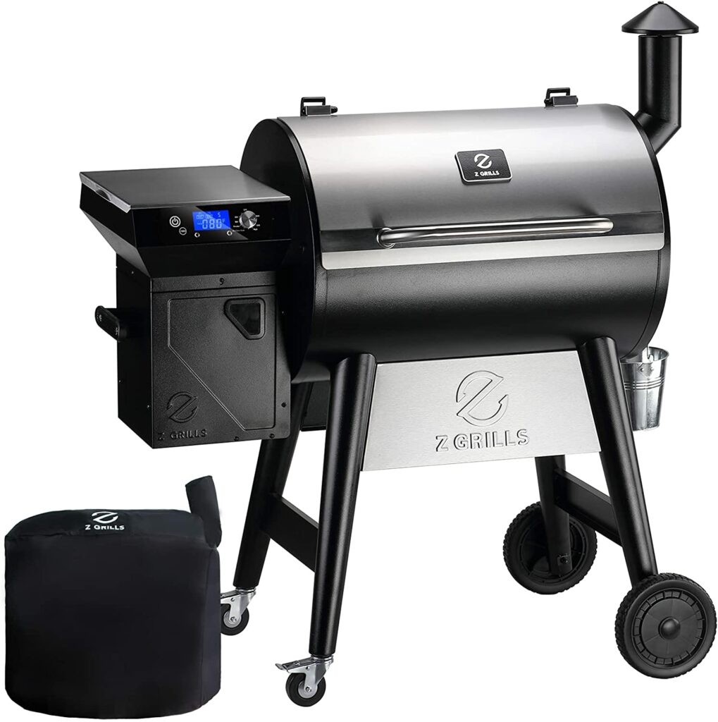 Z Grills 7002C2E 8 in 1 Wood Pellet Grill & Smoker